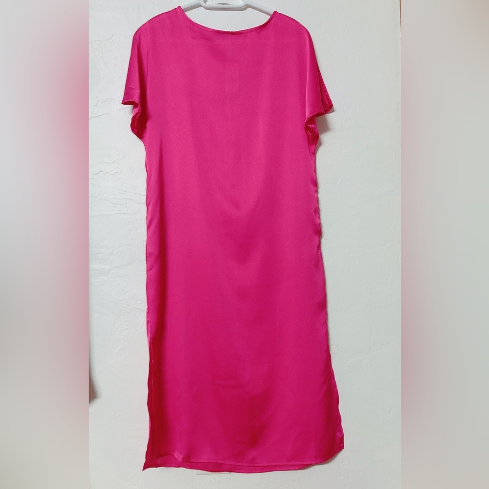 Women satin dress size L